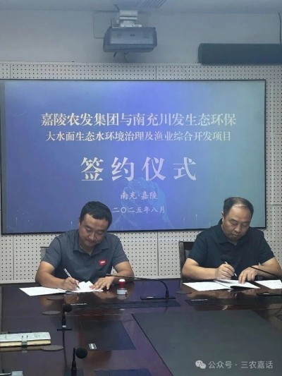 嘉陵区大水面生态水环境治理及渔业综合开